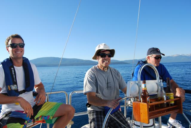 The boys mugging it up