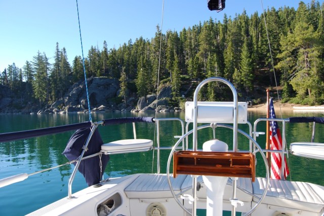 Calawee Cove, before the crowds arrived.