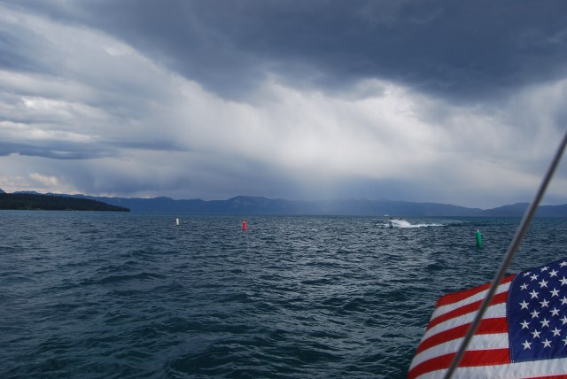 The Gathering Storm at Lake Tahoe, Sept. 24, 2011