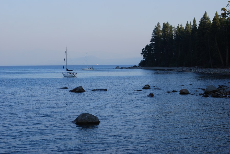 Evening at Sugar Pine, Lake Tahoe