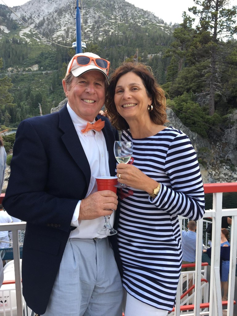 Skipper Fred and first mate Alice.